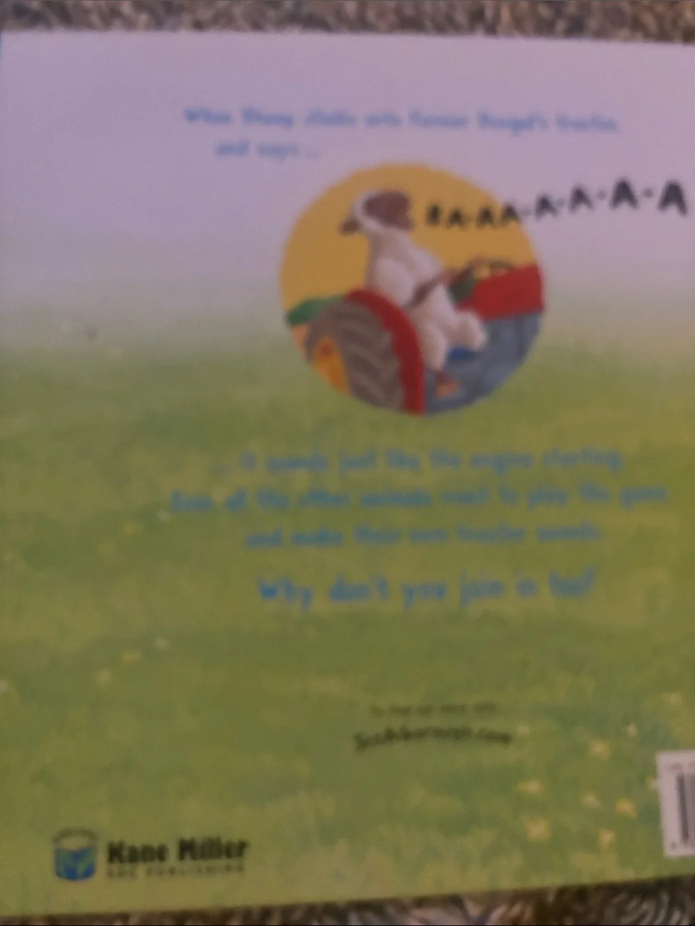 The Gobble Gobble Moooooo Tractor Book by Jez Alborough.